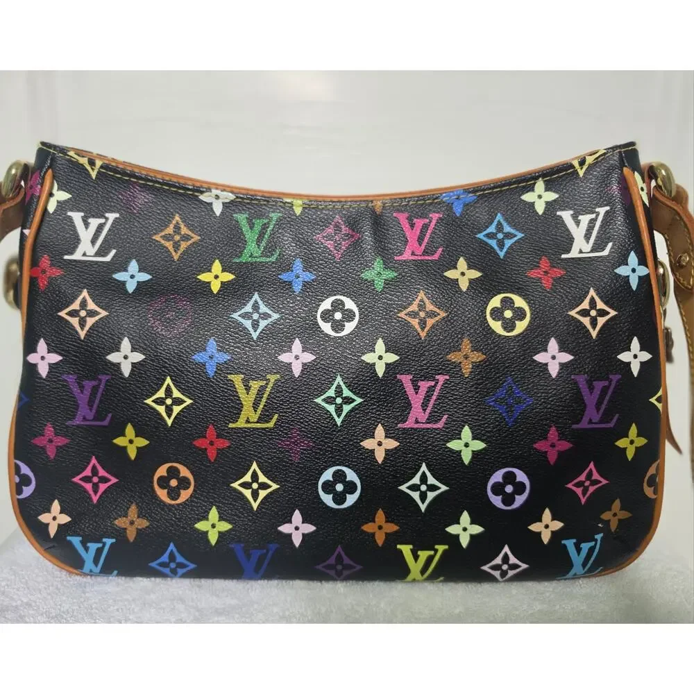 Louis Vuitton Monogram Multicolore Black Murakami Rina Crossbody w/COA